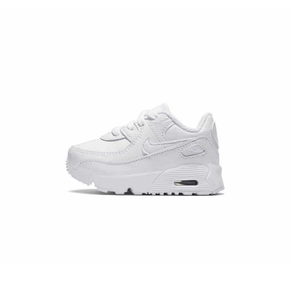 Toddler White Nike Air Max 90 LTR 6C